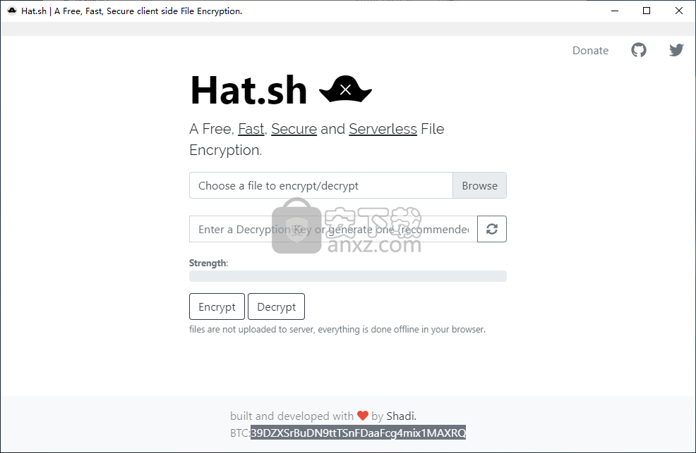 Hat.sh-文件加密解密工具