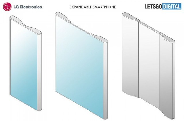 LG可伸缩屏幕手机新专利渲染图曝光